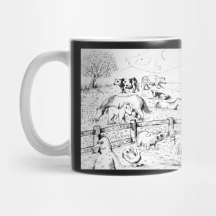 'Life on the Farm' Mug